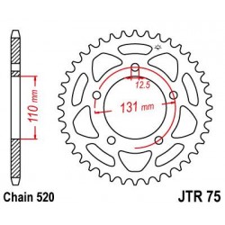 ZEBATKA NAPĘDZANA JT JTR75.