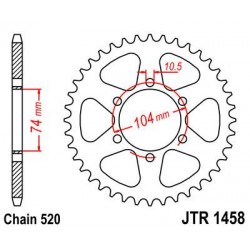 ZEBATKA NAPĘDZANA JT JTR1458.