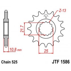 ZEBATKA NAPĘDOWA JT JTF1586.