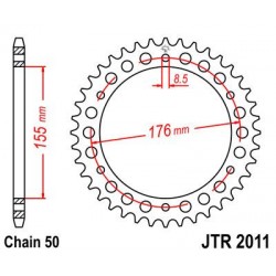 ZEBATKA NAPĘDZANA JT JTR2011.