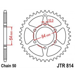 ZEBATKA NAPĘDZANA JT JTR814.