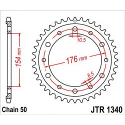 ZEBATKA NAPĘDZANA JT JTR1340.