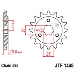 ZEBATKA NAPĘDOWA JT JTF1448.