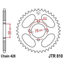 ZEBATKA NAPĘDZANA JT JTR810.
