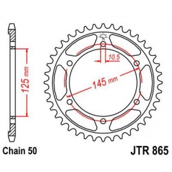 ZEBATKA NAPĘDZANA JT JTR865.