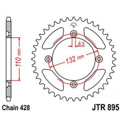 ZEBATKA NAPĘDZANA JT JTR895.