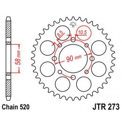 ZEBATKA NAPĘDZANA JT JTR273.