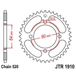 ZEBATKA NAPĘDZANA JT JTR1910.
