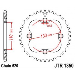 ZEBATKA NAPĘDZANA JT JTR1350.