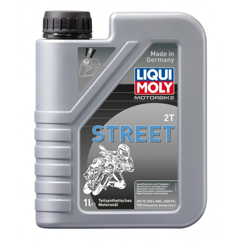 LIQUI MOLY Olej silnikowy półsyntetyczny Motorbike 2T Street 1 litr