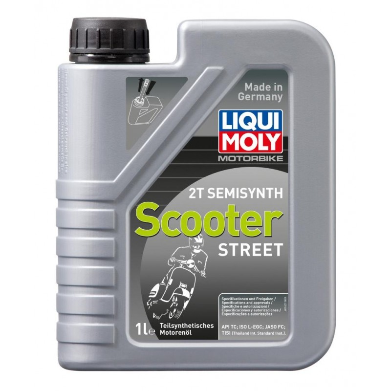 LIQUI MOLY Olej silnikowy półsyntetyczny do skuterów 2T Scooter 1 litr LIQUI MOLY Olej silnikowy półsyntetyczny do skuterów 2T Scooter 1 litr