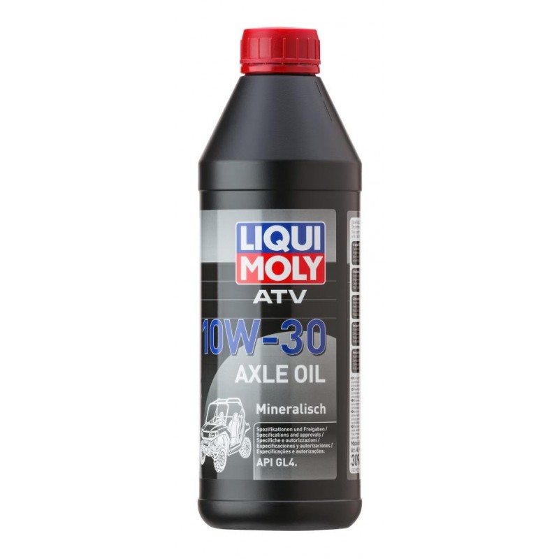 LIQUI MOLY Olej przekładniowy Axle 10W30 ATV 1 litr LIQUI MOLY Olej przekładniowy Axle 10W30 ATV 1 litr