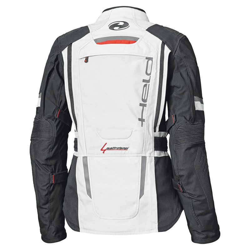 KURTKA TEKSTYLNA HELD LADY CARESE EVO [GORE-TEX] GREY/RED 