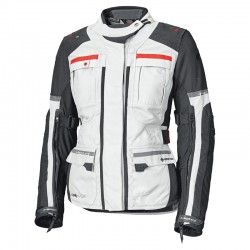 KURTKA TEKSTYLNA HELD LADY CARESE EVO [GORE-TEX] GREY/RED 