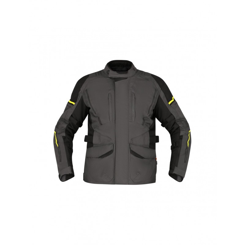 KURTKA RICHA INFINITY 3 BLACK/GREY/FLUO YELLOW