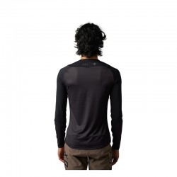 KOSZULKA ROWEROWA Z DŁUGIM RĘKAWEM FOX FLEXAIR ASCENT BLACK  ENDURO CROSS