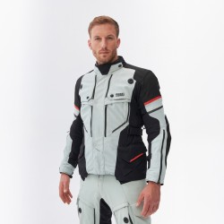 KURTKA TEKSTYLNA REBELHORN RANGE GREY/BLACK/RED 