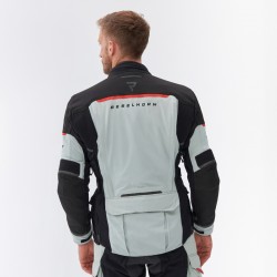 KURTKA TEKSTYLNA REBELHORN RANGE GREY/BLACK/RED 