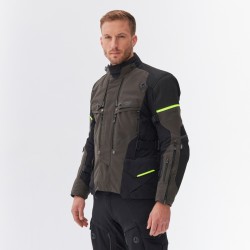 KURTKA TEKSTYLNA REBELHORN RANGE ANTHRACITE/BLACK/FLUO YELLOW 
