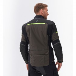 KURTKA TEKSTYLNA REBELHORN RANGE ANTHRACITE/BLACK/FLUO YELLOW 
