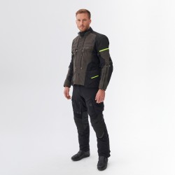 KURTKA TEKSTYLNA REBELHORN RANGE ANTHRACITE/BLACK/FLUO YELLOW 