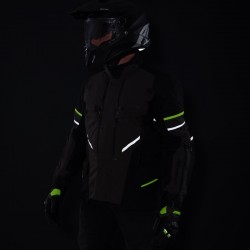 KURTKA TEKSTYLNA REBELHORN RANGE ANTHRACITE/BLACK/FLUO YELLOW 