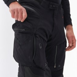 SPODNIE TEKSTYLNE REBELHORN RANGE BLACK 