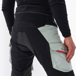 SPODNIE TEKSTYLNE REBELHORN RANGE GREY/BLACK/RED 