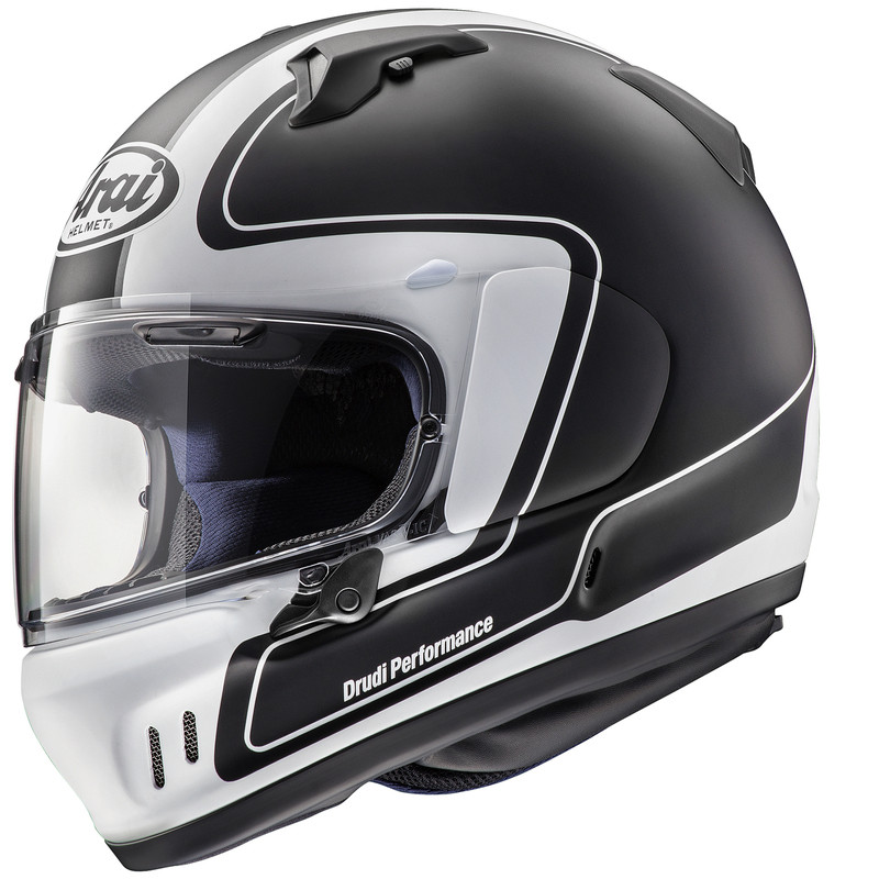 KASK ARAI RENEGADE-V OUTLINE FROST BLACK 