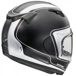 KASK ARAI RENEGADE-V OUTLINE FROST BLACK 