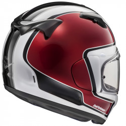 KASK ARAI RENEGADE-V OUTLINE RED 