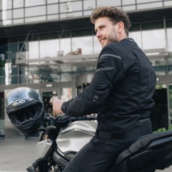 KURTKA TEKSTYLNA REBELHORN SPARK BLACK 