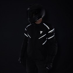KURTKA TEKSTYLNA REBELHORN SPARK BLACK/GREY/FLUO YELLOW 