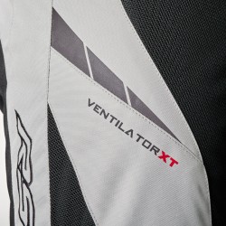 SPODNIE TEKSTYLNE RST VENTILATOR-XT CE SILVER/BLACK  (3107)