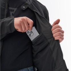 KURTKA TEKSTYLNA REBELHORN WAVE BLACK 