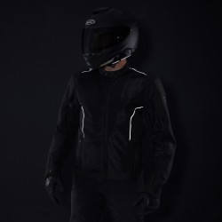 KURTKA TEKSTYLNA REBELHORN WAVE BLACK 