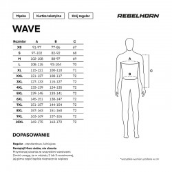 KURTKA TEKSTYLNA REBELHORN WAVE GREY 