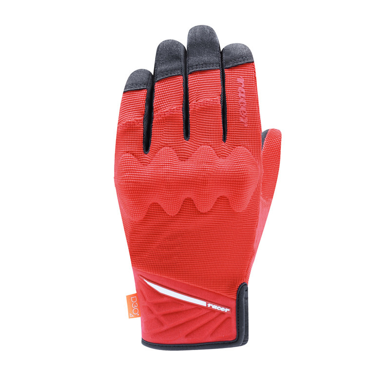 RĘKAWICE TEKSTYLNE RACER ROCA 2 RED 