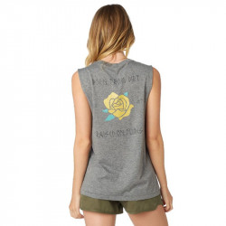 KOSZULKA FOX LADY BEZ RĘKAWÓW ROSEY HEATHER GRAPHITE  ENDURO CROSS
