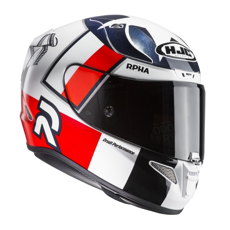 KASK HJC R-PHA-11 BEN SPIES BLACK/RED 
