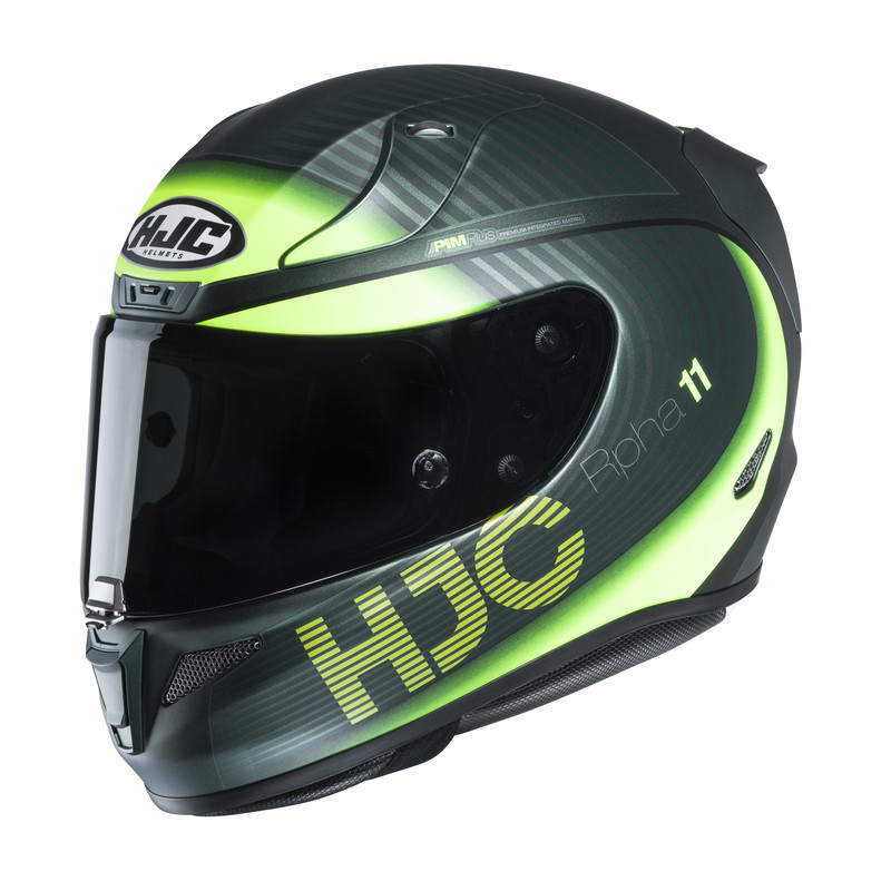 KASK HJC R-PHA-11 BINE BLACK/FLO YELLOW 