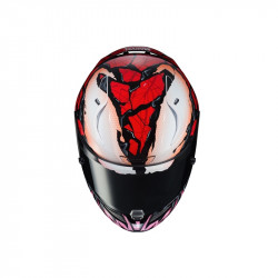 KASK HJC R-PHA-11 MARVEL CARNAGE RED/BLACK 