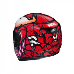 KASK HJC R-PHA-11 MARVEL CARNAGE RED/BLACK 