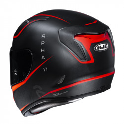 KASK HJC R-PHA-11 JARBAN BLACK/RED 