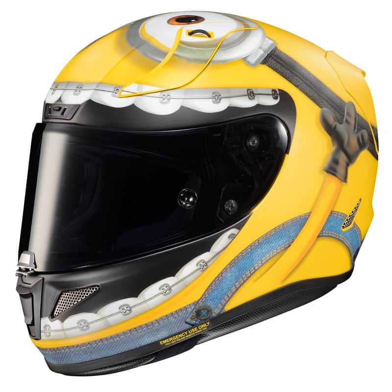 KASK HJC R-PHA-11 OTTO MINIONS YELLOW 