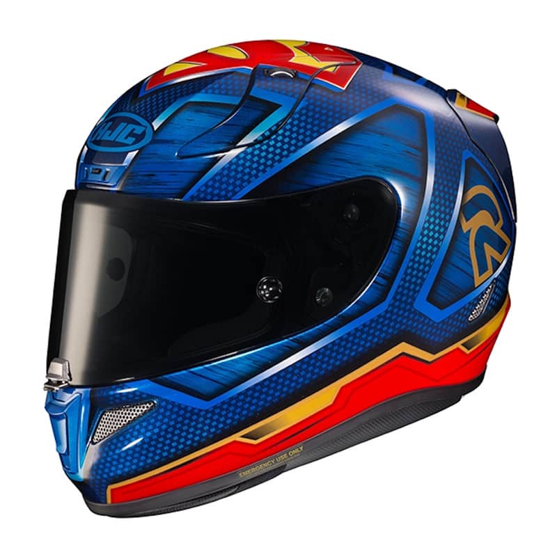 KASK HJC R-PHA-11 SUPERMAN DC COMICS BLUE/RED 
