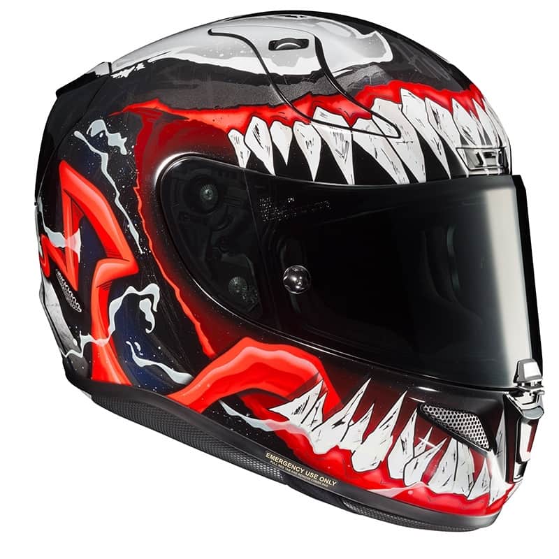 KASK HJC R-PHA-11 VENOM BLACK/RED 