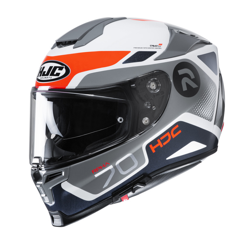 KASK HJC R-PHA-70 SHUKY WHITE/GREY/ORANGE 