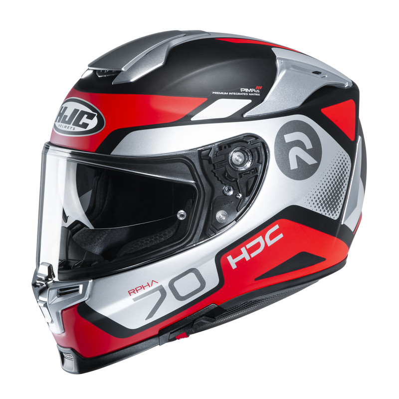KASK HJC R-PHA-70 SHUKY BLACK/GREY/RED 