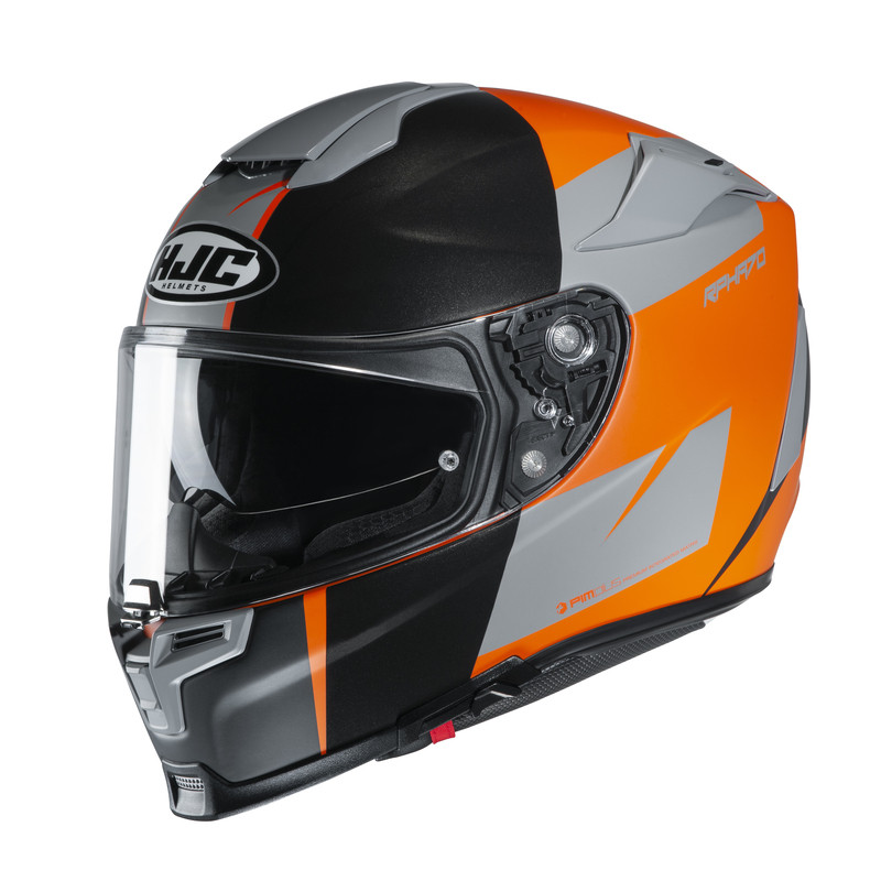 KASK HJC R-PHA-70 TERIKA ORANGE/BLACK/GREY 